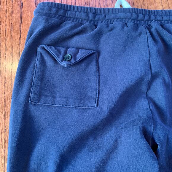 Legoe Heritage Cotton Fitted Sweatpants | Navy Blue | 0 - US 4/SMALL - Picture 8 of 10